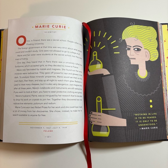 Good Night Stories for Rebel Girls Hardcover Book Volume 1 Empowering Youth - Picture 3 of 6